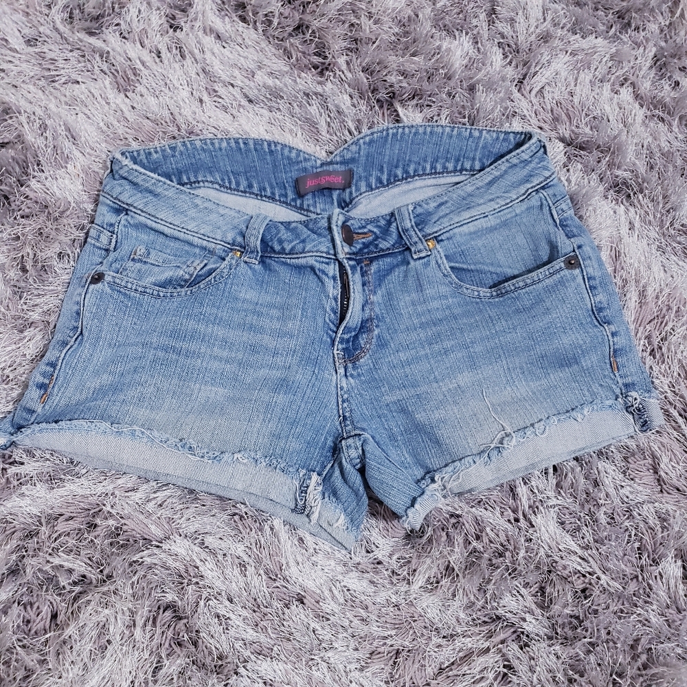 Just Sweet Denim Shorts